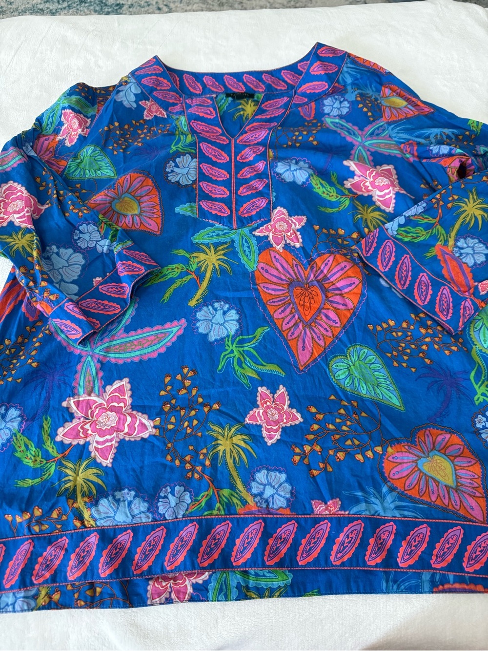 Talbots Size Large Women’s Colorful Lightweight Top E19